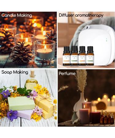 Luxury Hotel Inspired Essential Oil Set - Wandering Breeze Elegant Charisma Serenity Meadows & Royal Tranquility - 10ML Diffuser Oils for Home & Travel - Buy Online on GoSupps.com