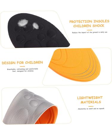FOMIYES 2 Pairs Breathable Insole Replacement Pads - Lightweight Foam Shoe Inserts for Sports & Kids - Comfortable Arch Support Floor Mats - Buy Online on GoSupps.com