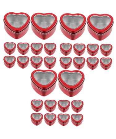 Abaodam 30 Pcs Wedding Favors Gumball Chewing Gum Candy Wedding Party Container Biscuit Box Small