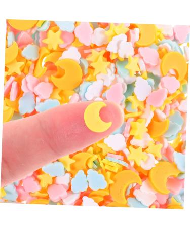 Beaupretty 1 Nail Art Polymer Clay Nail Art Flakes Cloud Moon Charms Nail Decals Nail Art Supplies Nail Decor Stickers Nail Accessories Charms Moon Decor Diy Manicure Supplies Number Cosmetic - Buy Online on GoSupps.com