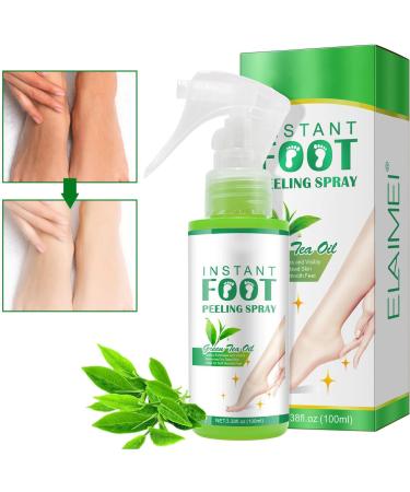 Feet Callus Remover Foot Exfoliating Spray Cleaning Moisturising Pedicure Dead Skin Exfoliator for Cracked Rough Heels Dry Skin - Buy Online on GoSupps.com