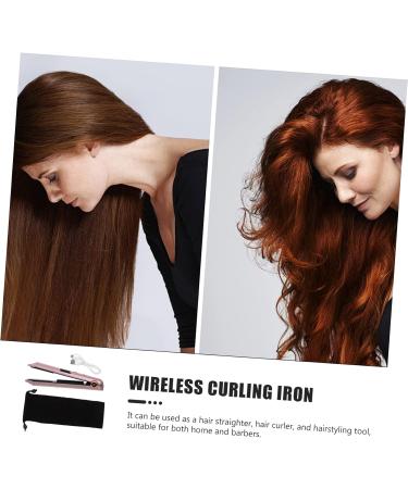 OHPHCALL 5pcs Curling Iron Portable Hair Straightener Cordless Tools Travel Hair Straightener Mini Golden Abs 21X4X3.5CMx5pcs Rose Goldx5pcs - Buy Online on GoSupps.com