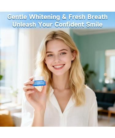 2PCS Teeth Whitening Powder Removes Stains with No Sensitivity Enamel-Safe Toothpaste Whitening Powder for Coffee Tea Food and Tobacco Stains - Buy Online on GoSupps.com