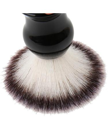 Libcflcc Women's Shaving Brush - Antistatic Nylon Wool Wooden Handle Hair Removal & Makeup Brush - Smooth Black Finish - Buy Online on GoSupps.com