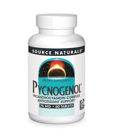 Source Naturals Pycnogenol 75 mg Proanthocyanidin Complex - 60 Tablets