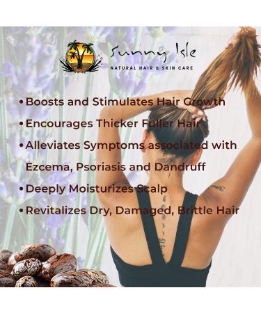 Sunny Isle Jamaican Black Castor Oil Pure Lavender Butter 8 Fl Oz - Pack of 1 - Buy Online on GoSupps.com