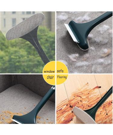 Realisticm 2 in 1 Mesh Cleaner Brush 2 in 1 Multifunctional Screen Brush Window Screen Cleaning Brush with Scraper Double Sided Wet and Dry Dual Purpose (Orange) - Buy Online on GoSupps.com