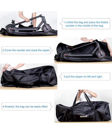Rhinowalk Folding Electric Scooter Carrying Bag | Waterproof Storage for XIAOMI Mijia M365 | Portable E-Scooter Cover | Handbag & Shoulder Bag - Black - Buy Online on GoSupps.com