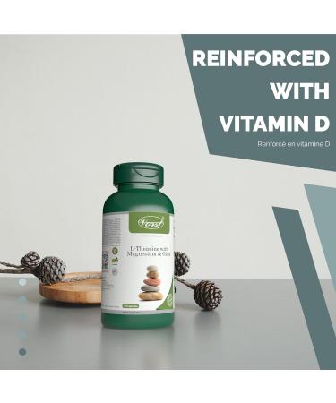 VORST L-Theanine with Magnesium and Gaba 60 Capsules | Powder Pills Supplement | 1 Bottle 60 count (Pack of 1) - Buy Online on GoSupps.com