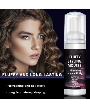 Hair Styling Foam Hair Mousse for Volume Fine Hair 80ML Lightweight And Flexible Hold Hair Mousse Hair Styling Products for Women and Men Natural Long-lasting Hair Styling - Buy Online on GoSupps.com