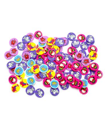 95g Nailart Polymer Clay Nail Art Cane Diameter 8-11mm Fish Penguin Animal Mix