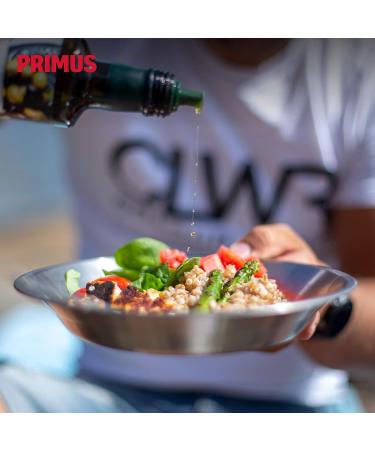 Primus CampFire Serving Kit: Stainless Steel Plates, Bowl, and Silicone Lid for Camping - Buy Online on GoSupps.com