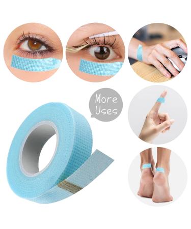 Buy 6 Rolls Adhesive Eyelash Tape - Micropore Makeup Tape for Lash Extensions | 9m Per Roll (Blue) - International Shipping Available - Buy Online on GoSupps.com