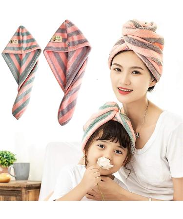 Zzdh Haarurban Fast Drying Microfiber Hair Towel for Kids & Women - Curly Hair Bathroom Turban | Rapid Dry Head Towels (21x52cm Green) - Buy Online on GoSupps.com