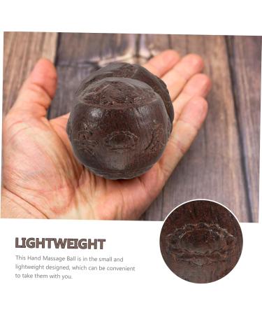 Ultechnovo Health Balls - Outdoor Wooden Boccia Massage Device | Solid Adlerholz Training Ball - Walnut Sports Health Decor - Buy Online on GoSupps.com