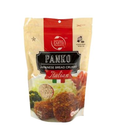 Panko Bread Crumbs - Italian Flavored Japanese Bread Crumbs - Perfect for Cooking - Kosher Certified - 9 Oz (Single)