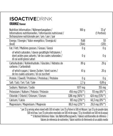 Power Bar Isoactive - 1320g Dose Orange - 1320 1320 g. Orange - Buy Online on GoSupps.com