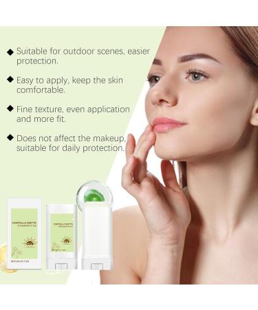 2PCS Sunscreen Stick SPF PA50++++ Centella Sunscreen Korean Sunscreen Stick for Face & Body Hydrating Soothing for Dry Skin Anti-Wrinkle Makeup Base Nourishing Skin No White Cast Greasy - Buy Online on GoSupps.com
