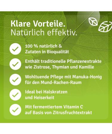  Casida Casida Bio Immun Throat Spray with Propolis Manuka Honey Rockrose and Vitamin C spray with real Manuka honey natural and organic 30 ml - Buy Online on GoSupps.com