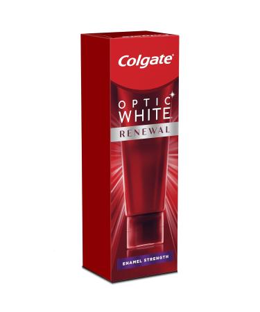 Colgate Optic White Renewal Enamel Strength Teeth Whitening Toothpaste - 3 Oz | Buy Internationally - Buy Online on GoSupps.com