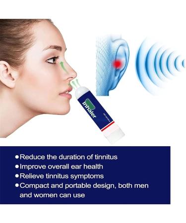 Snellspy 2-Piece Instant Tinnitus Relief Nasal Inhaler - Natural Solution for Blocked Nose - Buy Online on GoSupps.com