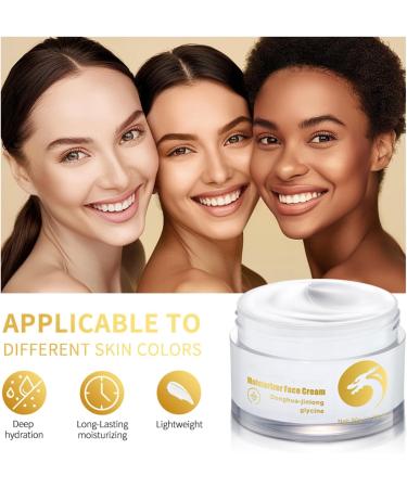 Glycine Face Moisturiser - Face Cream for Women - Lasting Moisturiser Face Women - Deep Hydration Anti Aging&wrinkle Face Cream - Bright Skincare Balanced Oil Secretion 50g - Buy Online on GoSupps.com