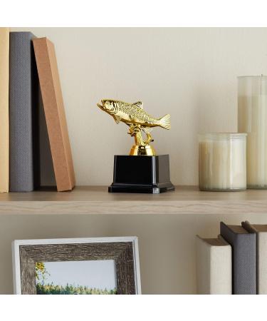Juvale Small Fishing Trophy Award - Golden Fish Trophy for Ceremonies, Tournaments, and Competitions - Funny and Unique Gift for Kids and Adults (3x5 in) - Buy Online on GoSupps.com