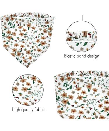 12 Pack Cinaci Elastic Floral Bandanas Headbands for Women - Silk Kerchiefs & Hair Scarves Set - Buy Online on GoSupps.com