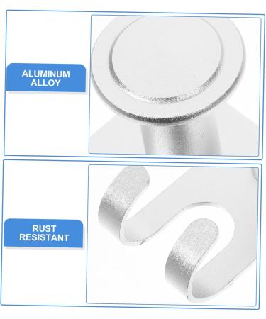 10 pcs Cabilock Shaving Hooks - Aluminum Razor Holder for Bathroom Storage & Towel Hanger - Buy Online on GoSupps.com