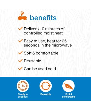 Opti-Soothe Moist Heat Mask - Reusable Eye Mask for Soothing Dry Eye and Restoring Moisture to Eyes - Buy Online on GoSupps.com