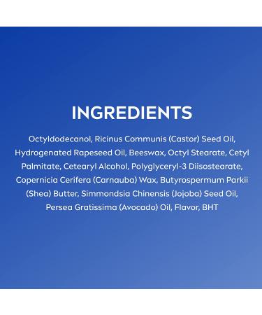 NIVEA Moisture Lip Care Balm Stick with Shea Butter, Jojoba Oil & Avocado Oil 0.17 Oz (Pack of 4) - Buy Online on GoSupps.com