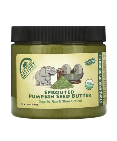 Dastony Organic Sprouted Pumpkin Seed Butter 16 oz ( 454 g)