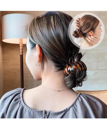 6 Vintage Bird Nest Ponytail Hair Clips - Stylish Women's Hair Grippers & Accessories - Buy Online on GoSupps.com
