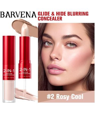 Concealer for Mature Women's Eyes - Double Ended 8g Natural and Lightweight Makeup Neutralizing Cosmetic For Day Night Spring Office Beach Wedding Date Travel Party Evening - Buy Online on GoSupps.com