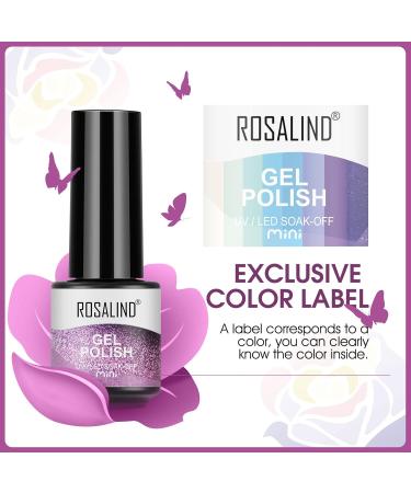 Shop Rosalind UV Magnetic Gel Nail Polish Set - Glitter Shellac & Cat Eye Soak Off - International Shipping Available - Buy Online on GoSupps.com