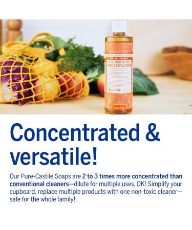 Dr. Bronner's Liquid Soap Tea Tree & Eucalyptus Oil - 473 ml | International Shipping Available - Buy Online on GoSupps.com