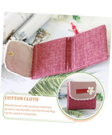 Menstrual Period Bag for Teen Girls | Coin Pouch for Women & Men | Outdoor Decor Napkin Bag | Lipstick & Coin Pouch Organizer - Buy Online on GoSupps.com