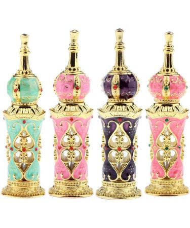 Vintage Heart Pattern Aqua Refillable Perfume Bottle - Exquisite Retro Design | Elegant Gift for Lovers | Sparkling Crystal & Multi-Purpose Use - Buy Online on GoSupps.com