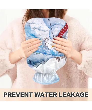Snowman Winter Christmas Heat Bottle - 2L Pain Relief Water Bag for Adults & Children | Warming Bottle for Cozy Comfort - Buy Online on GoSupps.com