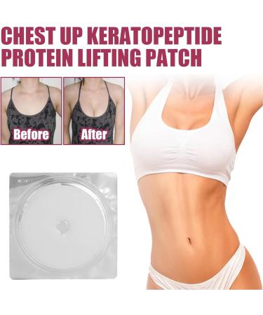 Silicone Chest Lift Pads Wrinkle Reduction Bust Enhancement Elastic and Firming Improve Curves Attractive Looking Easy to Use - Buy Online on GoSupps.com