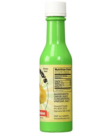 HOWARD'S Onion Seasoning Juice 5oz | Gluten-Free & All Natural | Shelf Stable - Buy Online on GoSupps.com