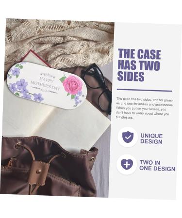 Solustrie Double-Layer Glasses Case - Portable Storage for Travel Accessories Contact Lens Solutions & Professional Eyewear - Ideal for Terrarium & Glass Containers - Buy Online on GoSupps.com