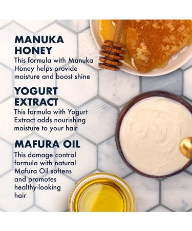 Shea Moisture Manuka Honey & Yogurt Hydrate + Repair Combo Kit - Leave-In Conditioning Spray & Protein Treatment - 8 oz each - Buy Online on GoSupps.com