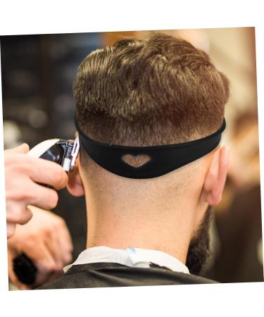 Silicone Hair Cutting & Trimming Guide - Fade Neckline & Shaping Tool | 56x4cm Black - Buy Online on GoSupps.com
