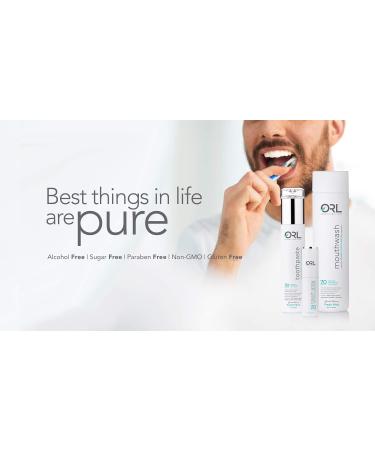 ORL Natural Breath Freshener Spray Fresh Mint 3 Pack Made in The USA Organic Xylitol Natural Fresh Breath Plant-Based Essential Oils Elevated Twist Top Alcohol-Free Fluoride-Free pH Balanced - Buy Online on GoSupps.com