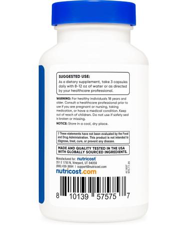 Nutricost Turmeric with BioPerine (2 300mg) 90 Capsules - 95% Curcuminoids and BioPerine Black Pepper Extract Vegan GMO-Free 30 Servings - Buy Online on GoSupps.com