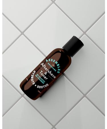 ASSEMBLED Men's Aftershave & Toner 4oz (Pack of 1) Fragrance-Free Paraben-Free - Buy Online on GoSupps.com