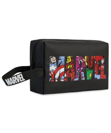 Marvel Mens Toiletry Bags - Travel Toiletries Bag Hanging Wash Bag for Men and Teenagers Holiday Gym - Gifts for Him