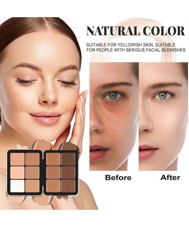 12-Color Concealer & Blush Cream Palette 2-In-1 Cream Blush Palette Long-Wearing Full Coverage Makeup Full Coverage Makeup Highlight Blush Palette Face Cosmetics Makeup (12-E) - Buy Online on GoSupps.com