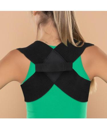 Shoulder Posture Corrector Back Brace Corrector | Posture Corrector for Kids and Adults Adjustable Back Posture Brace for Indoors and Outdoors - Buy Online on GoSupps.com